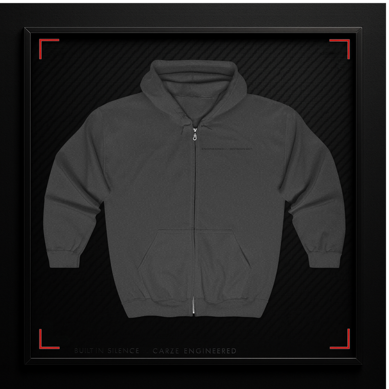 CARZE DIV.001 — PFM // COLDZIP HOOD