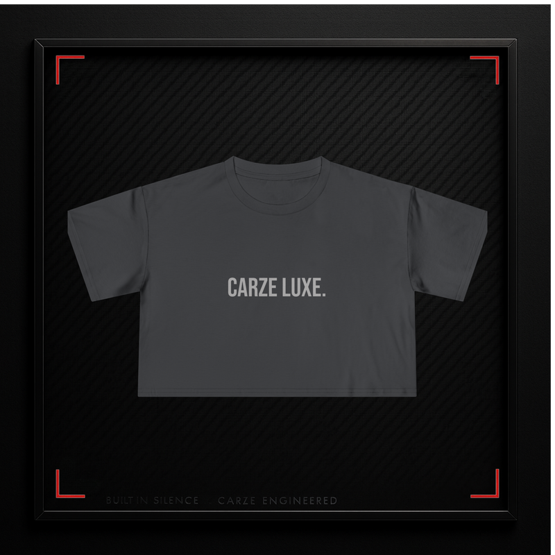 CARZE LUXE // FLX — BREEZEFORM CROP TEE