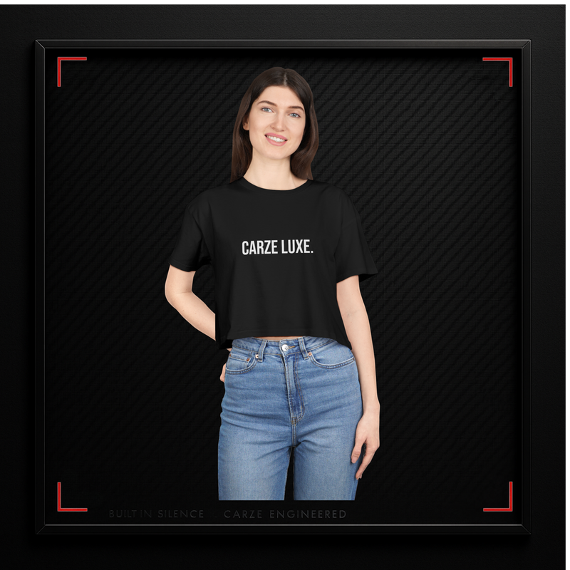 CARZE LUXE // FLX — BREEZEFORM CROP TEE