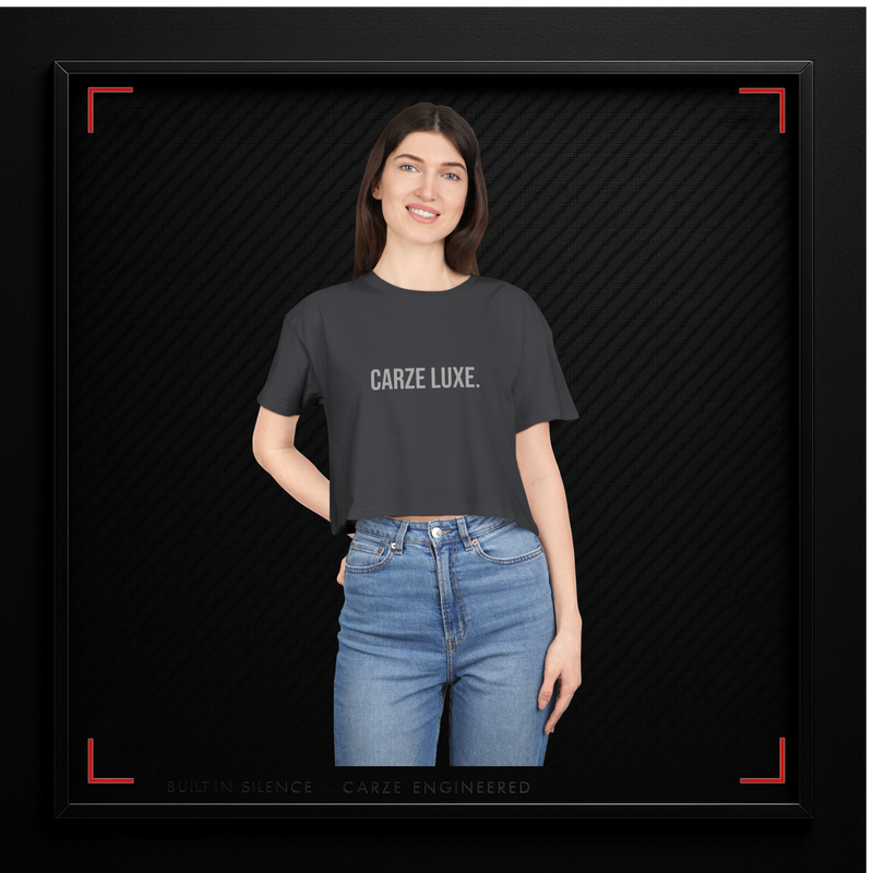 CARZE LUXE // FLX — BREEZEFORM CROP TEE