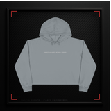 CARZE LUXE // FLX — SILENTFORM CROP HOODIE