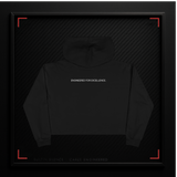 CARZE LUXE // FLX — SILENTFORM CROP HOODIE