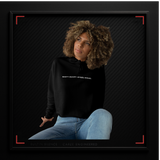 CARZE LUXE // FLX — SILENTFORM CROP HOODIE