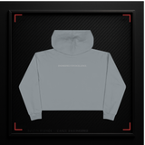 CARZE LUXE // FLX — SILENTFORM CROP HOODIE