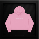 CARZE LUXE // FLX — SILENTFORM CROP HOODIE