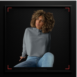 CARZE LUXE // FLX — SILENTFORM CROP HOODIE