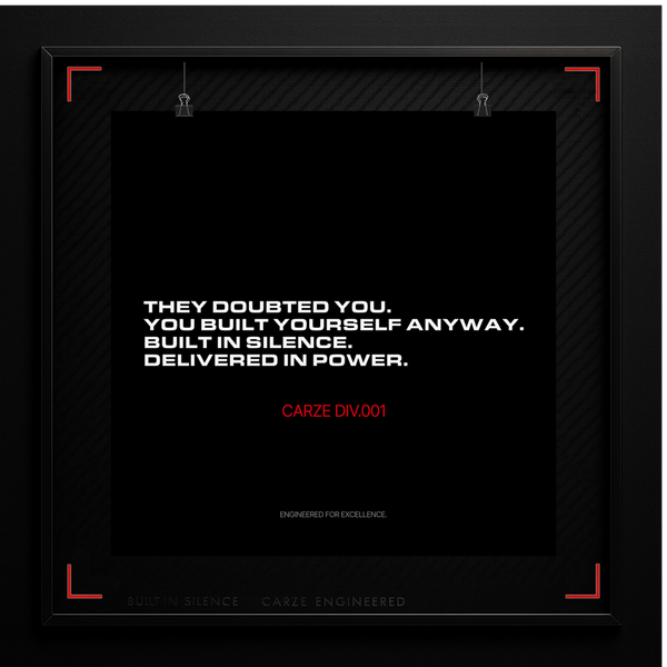 CARZE // CRX — SHADOWPRINT POSTER