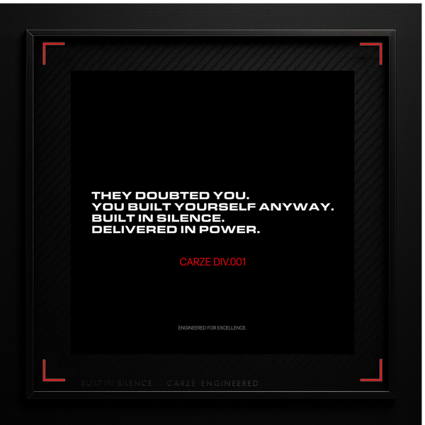 CARZE // CRX — SHADOWPRINT POSTER