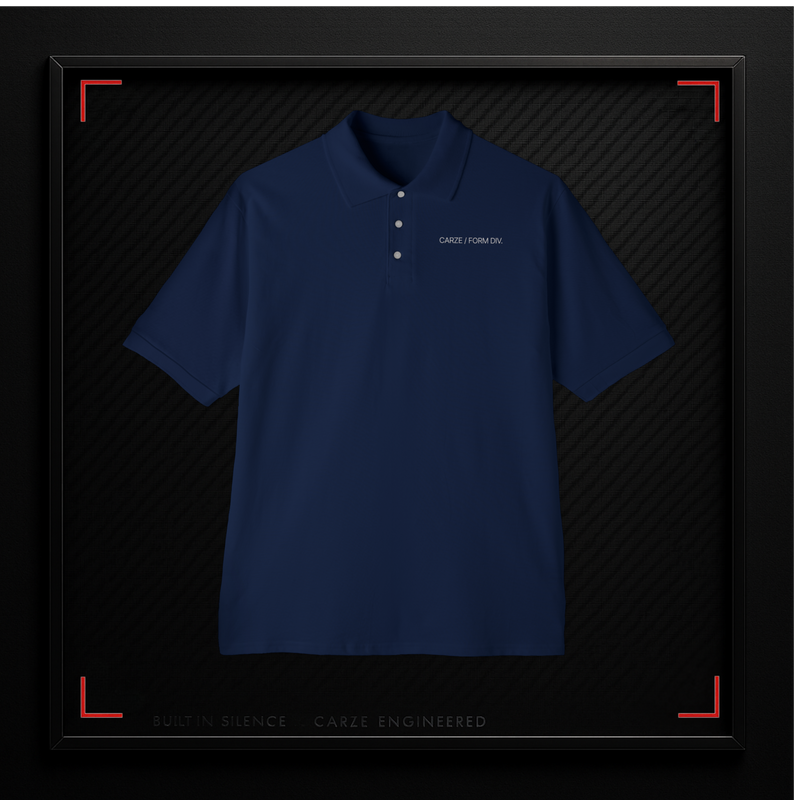 CARZE // PFM — STRUCTURE PIQUÉ POLO