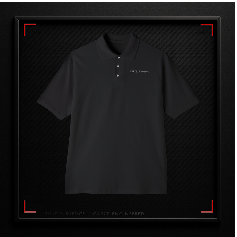 CARZE // PFM — STRUCTURE PIQUÉ POLO